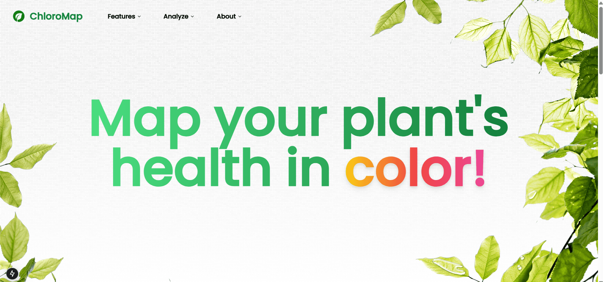 ChloroMap - Plant Health not found